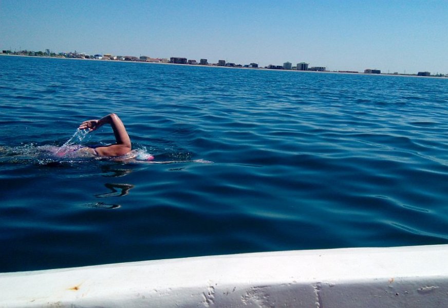 Long distance training in the Black Sea